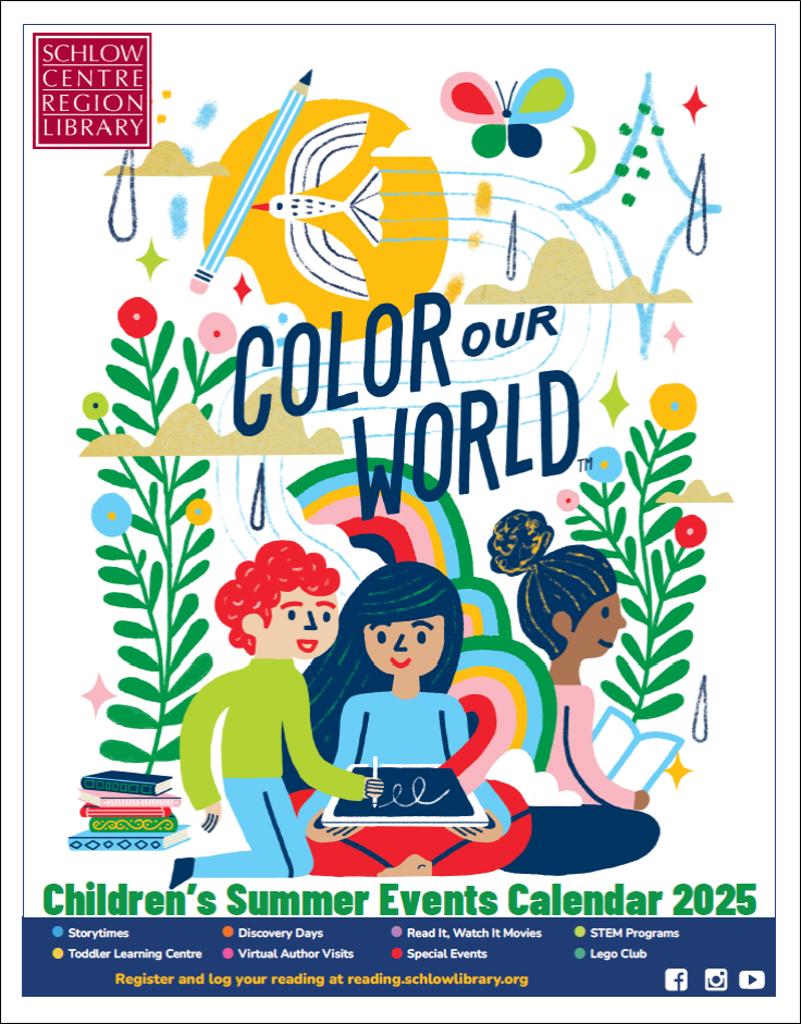 Cover of Schlow Children's Summer 2025 Event Calendar