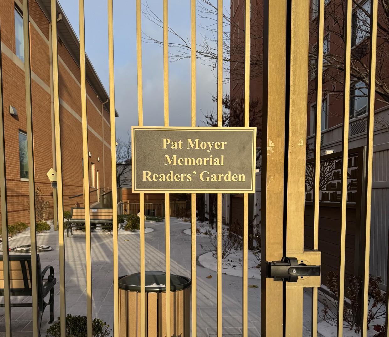 Pat Moyer Memorial Readers' Garden