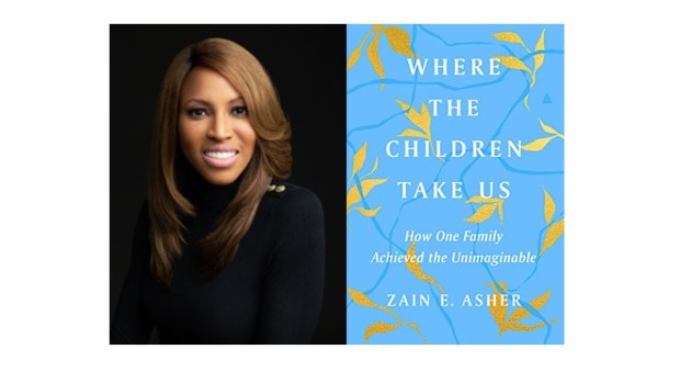 Picture of Zain E. Asher and her book cover