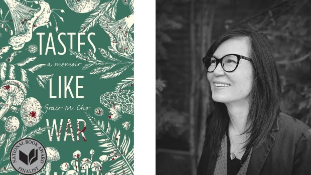 Image of Author Grace Cho and book cover