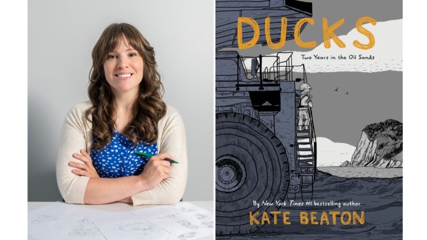Image of Kate Beaton and book cover