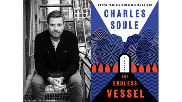 Image of Charles Soule and book clover for The Endless Vessel