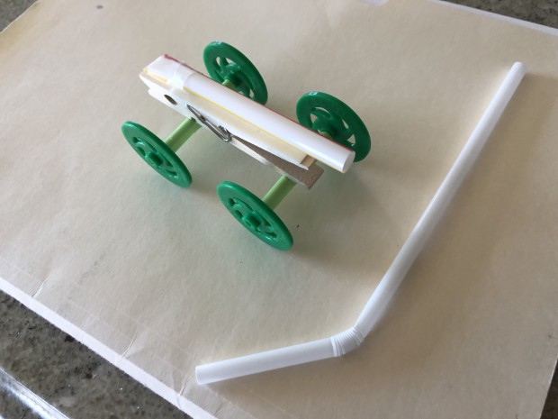 Clothespin Car