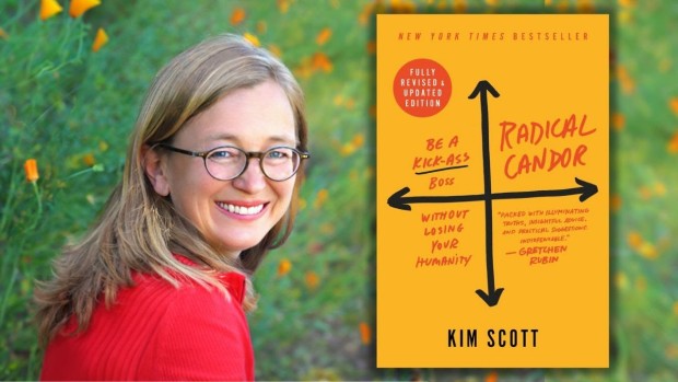 Image of Kim Scott and her book cover