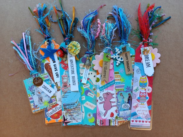 Collage Art Bookmarks Examples