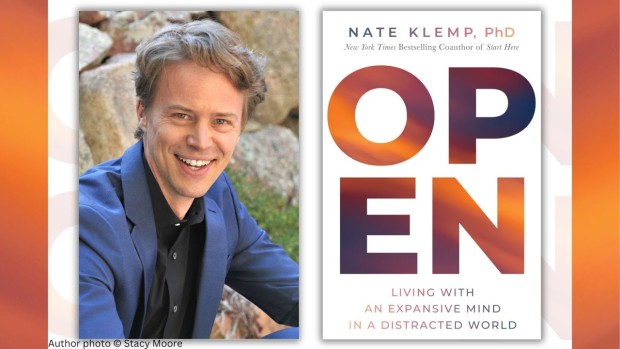 Image of author Klemp and his book cover