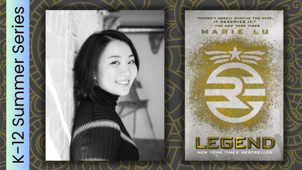 Image of author Lu and her book cover
