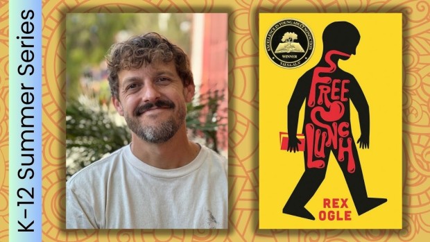Image of Ogle and his book cover