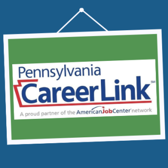 Graphic with Pennsylvania Career Link logo